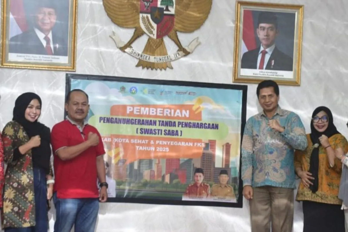 Rejang Lebong Kembali Raih Penghargaan Kabupaten Sehat Swasti Saba Padapa 2025, Targetkan Level Wiwerda dan Wistara